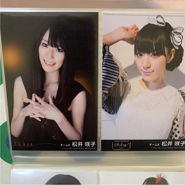 AKB48(エーケービーフォーティーエイト)の松井咲子 生写真 AKB48 エンタメ/ホビーのタレントグッズ(アイドルグッズ)の商品写真