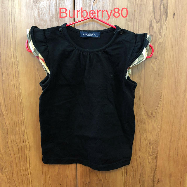 BURBERRY(バーバリー)のBurberry 80女の子Tシャツ キッズ/ベビー/マタニティのベビー服(~85cm)(Ｔシャツ)の商品写真