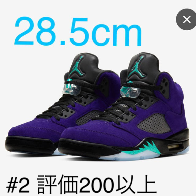 #2 NIKE AIR JORDAN 5 RETRO GRAPE エアジョーダン