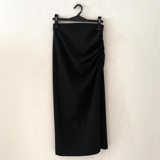 ザラ(ZARA)のZARA♡黒色のロングスカート(ロングスカート)