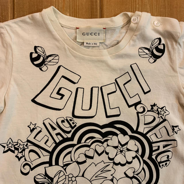 Gucci(グッチ)の美品　GUCCI Tシャツ　グッチ　フェンディ　モナリザ　 キッズ/ベビー/マタニティのキッズ服女の子用(90cm~)(Tシャツ/カットソー)の商品写真