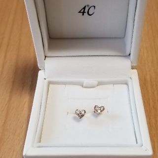 ヨンドシー(4℃)の☆mimi様専用☆　K18ピンクゴールド　ダイヤモンド　ピアス(ピアス)