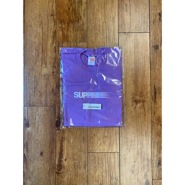 Supreme(シュプリーム)のSupreme Motion Logo Tee Purple M メンズのトップス(Tシャツ/カットソー(半袖/袖なし))の商品写真