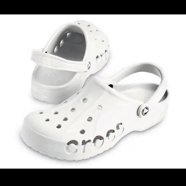 crocs(クロックス)の新品❗️crocs クロックス バヤ クロッグ  ホワイト 23cm レディースの靴/シューズ(サンダル)の商品写真