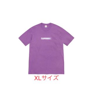 シュプリーム(Supreme)のSupreme Motion Logo Tee Purple XL(Tシャツ/カットソー(半袖/袖なし))