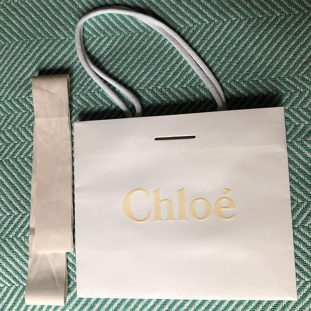 Chloe(クロエ)のChloe ショップバッグ *リボン付 レディースのバッグ(ショップ袋)の商品写真