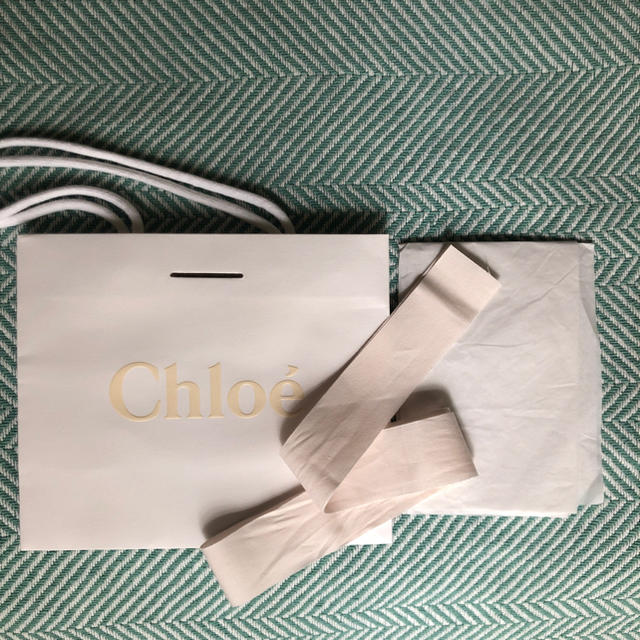 Chloe(クロエ)のChloe ショップバッグ *リボン付 レディースのバッグ(ショップ袋)の商品写真
