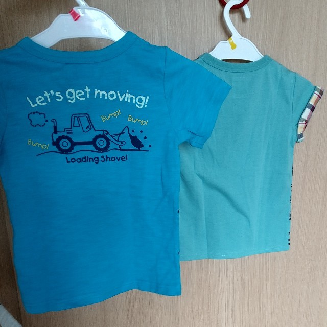 motherways(マザウェイズ)の新品 半袖Tシャツ 104cm 2枚セット キッズ/ベビー/マタニティのキッズ服男の子用(90cm~)(Tシャツ/カットソー)の商品写真