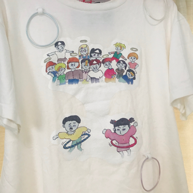 MIKIO SAKABE(ミキオサカベ)のJenny Fax わっかTシャツ レディースのトップス(Tシャツ(半袖/袖なし))の商品写真