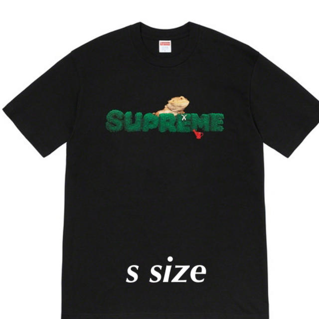 supreme Lizard Tee Black  リザードTシャツ　サイズSシュプリーム