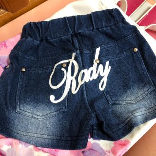 レディー(Rady)のちびRady ♡ ジョグデニム ショートパンツ(100㎝)(パンツ/スパッツ)