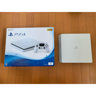 プレイステーション4(PlayStation4)のSONY PlayStation4 本体 CUH-2200BB02 1TB 美品(家庭用ゲーム機本体)