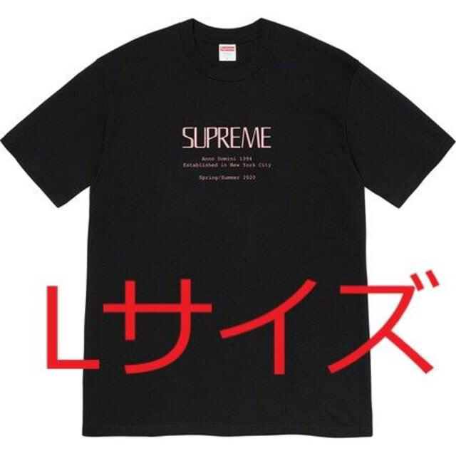 Supreme Anno Domini Tee 黒メンズ