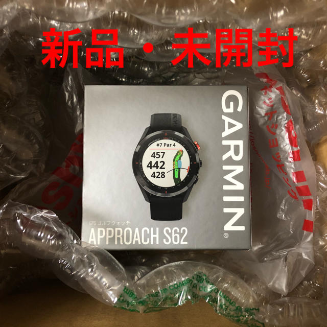 68200円参考【新品・未開封】GARMIN ガーミン ApproachS62　Black