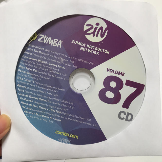 ZUMBA CD DVD
