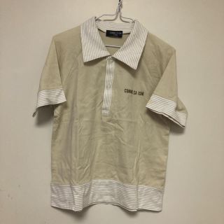 コムサイズム(COMME CA ISM)のCOMME CA ISM ポロシャツ 半袖Tシャツ 子供 ベージュ 120(Tシャツ/カットソー)