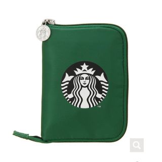 スターバックスコーヒー(Starbucks Coffee)の新品未開封 スターバックス TO GO ポケッタブルエコバッグ グリーン(エコバッグ)