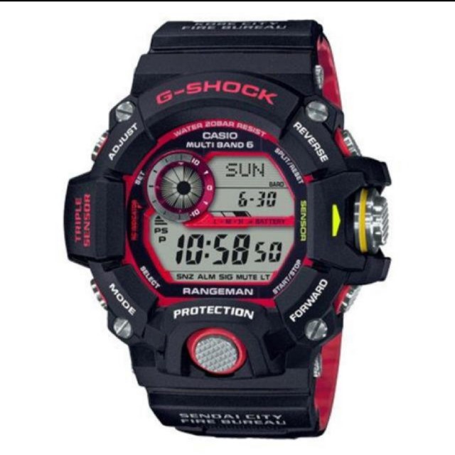 G-SHOCK GW-9400NFST-1AJR 緊急消防援助隊コラボ