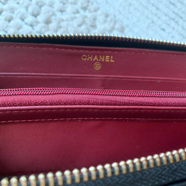 CHANEL(シャネル)のCHANELシャネルのラムスキン　長財布ノベルティ レディースのファッション小物(財布)の商品写真