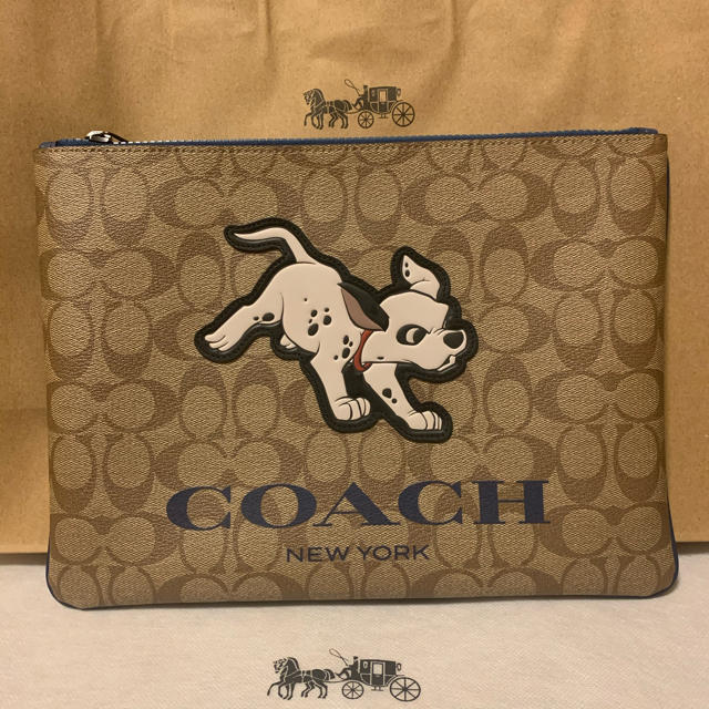 COACH(コーチ)のコーチ　クラッチバッグ メンズのバッグ(セカンドバッグ/クラッチバッグ)の商品写真