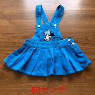 ディズニー(Disney)のワンピース80センチ　女の子　子供服　ディズニー　ミニーちゃん(ワンピース)