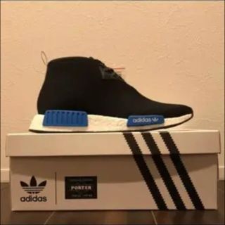 ポーター(PORTER)のadidas  PORTER NMD C1ブラック  (スニーカー)