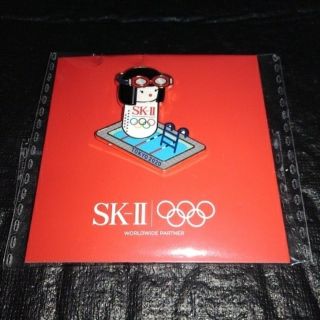 エスケーツー(SK-II)の柚子様　専用です　　　ＳＫ-Ⅱ　　東京２０２０オリンピック　　バッチ　　　①水泳(ノベルティグッズ)