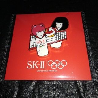 エスケーツー(SK-II)のＳＫ-Ⅱ　　東京２０２０オリンピック　バッチ　　　③バレーボール(ノベルティグッズ)