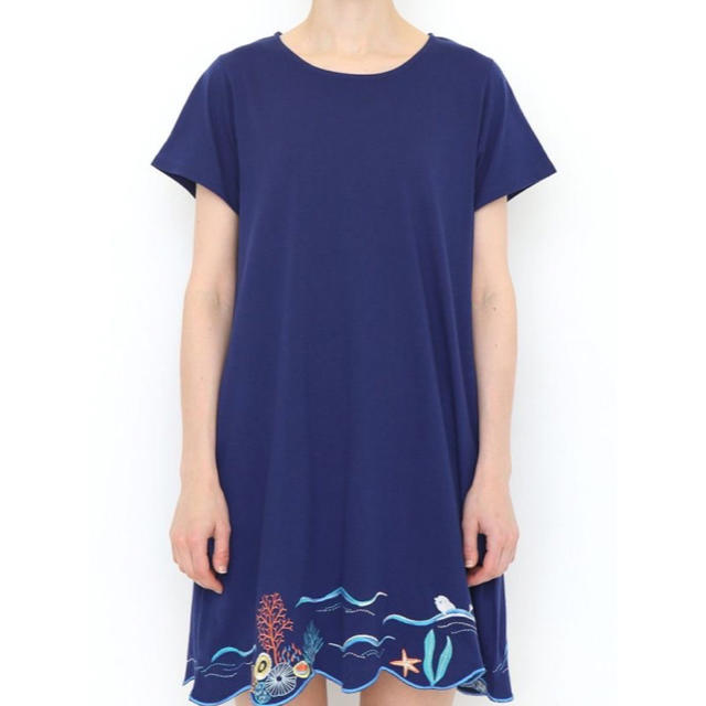 Design Tshirts Store Graniph ショートスリーブワンピース 青い海のクラゲの通販 By レイ グラニフならラクマ