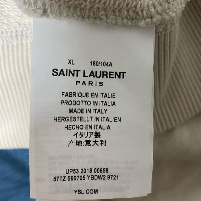 Saint Laurent(サンローラン)のSAINT LAURENT  パーカー　19ss ロボット メンズのトップス(パーカー)の商品写真