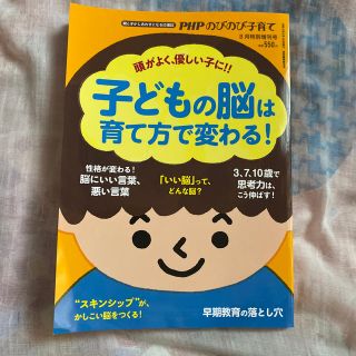 PHPのびのび子育て特別増刊号 子どもの脳は育て方で変わる! 2020年 08月(ニュース/総合)