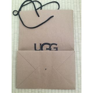 アグ(UGG)のアグ　UGG  ショップ袋（やや傷)(ショップ袋)