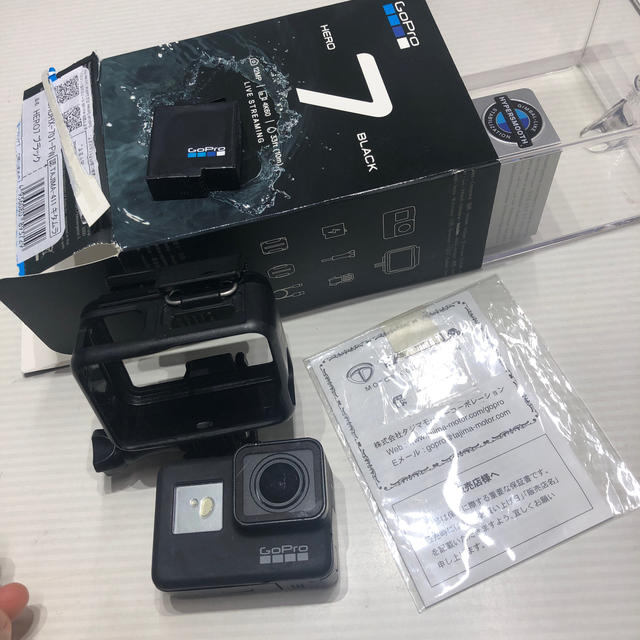 GoPro(ゴープロ)のgopro hero7 black ジャンク　CHDHX-701-FW  スマホ/家電/カメラのカメラ(ビデオカメラ)の商品写真