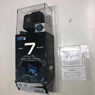 ゴープロ(GoPro)のgopro hero7 black ジャンク　CHDHX-701-FW (ビデオカメラ)