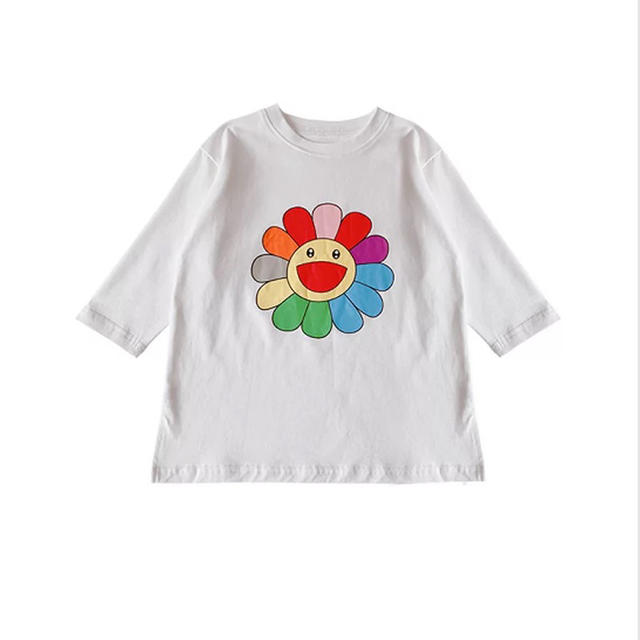 韓国　子供服　Tシャツ　ワンピース キッズ/ベビー/マタニティのキッズ服女の子用(90cm~)(Tシャツ/カットソー)の商品写真