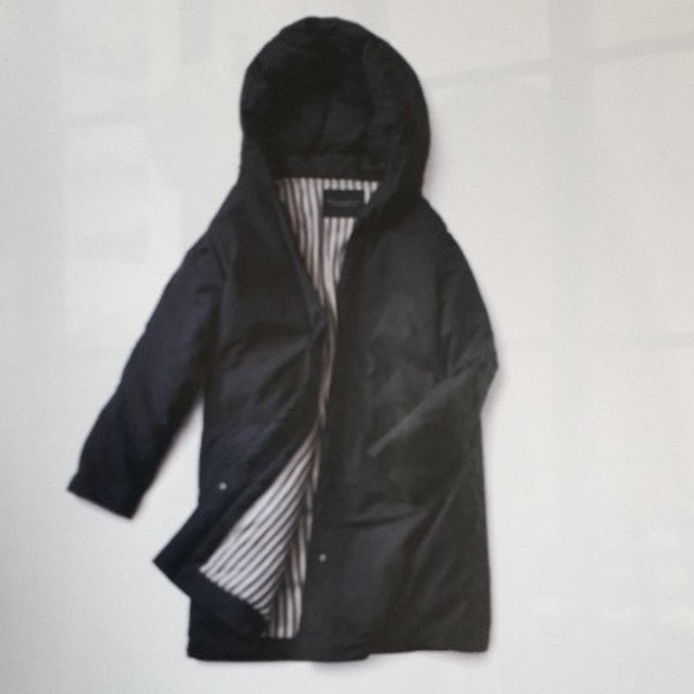 サニークラウズ 漆黒のダウンコート LLサイズ レディースのジャケット/アウター(ダウンコート)の商品写真