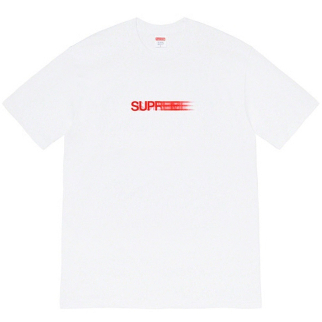 Supreme(シュプリーム)のSupreme Motion Logo Tee White Large メンズのトップス(Tシャツ/カットソー(半袖/袖なし))の商品写真