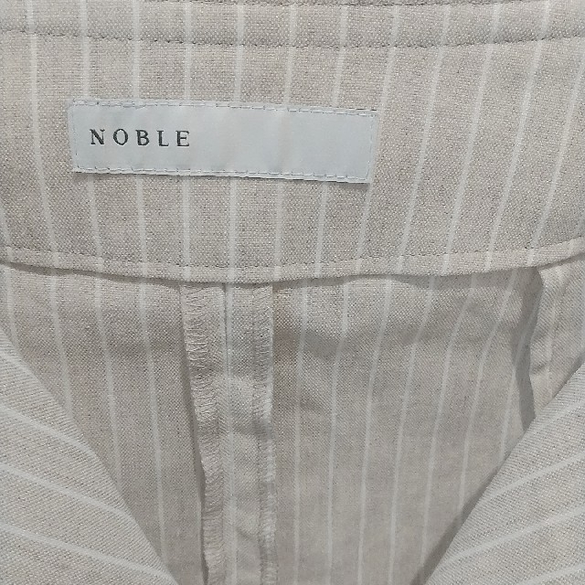 Noble(ノーブル)の🌺売り切りセール🌺noble＊麻ストライプフープジップタイトスカート＊ レディースのスカート(ロングスカート)の商品写真