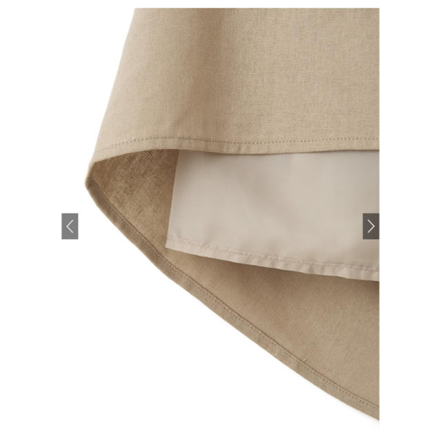 GRL(グレイル)のGRL リネン混ベーシックフレアスカート[iz102] レディースのスカート(ロングスカート)の商品写真
