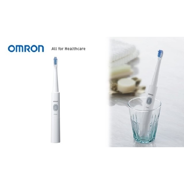 上等 オムロン 電動歯ブラシ OMRON 音波式電動歯ブラシ HT-B211W 返品種別A
