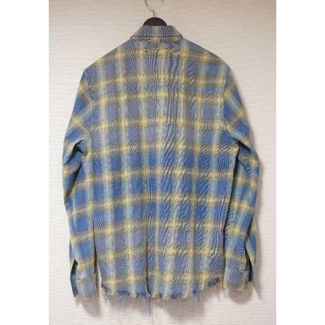 AMIRI FADED PLAID ネルシャツ アミリ ショットガン デニム  メンズのトップス(シャツ)の商品写真