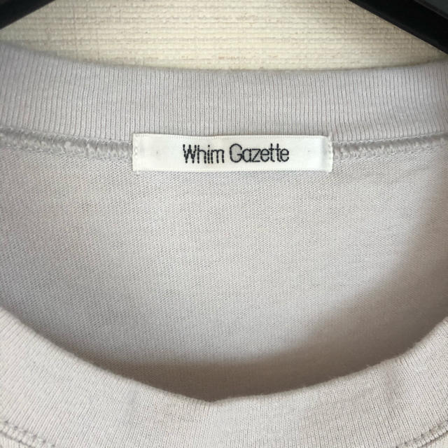 DEUXIEME CLASSE(ドゥーズィエムクラス)のWhim Gazette ノースリーブTシャツ　カットソー メンズのトップス(Tシャツ/カットソー(半袖/袖なし))の商品写真