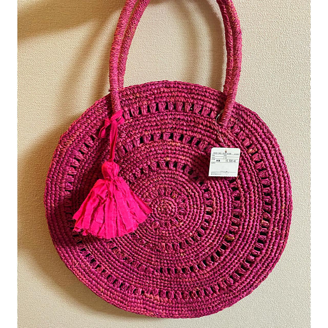 maison.nh.paris サークルかごバッグ ピンク 大人女性の www