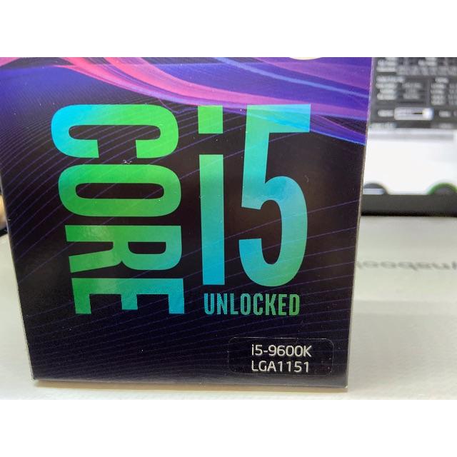 PCパーツCore i5 9600K ほぼ新品