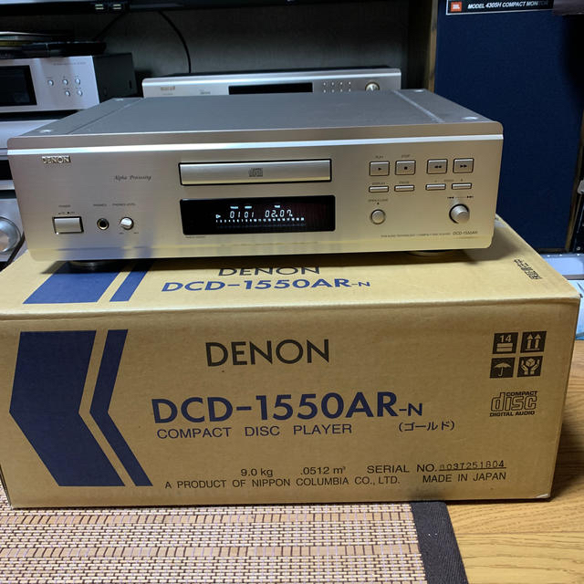 DENON - DENON DCD−1550AR−Ｎ CDプレイヤーの+giftsmate.net