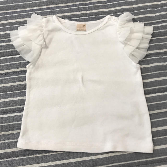 petit main(プティマイン)のプティマイン　90 トップス キッズ/ベビー/マタニティのキッズ服女の子用(90cm~)(Tシャツ/カットソー)の商品写真