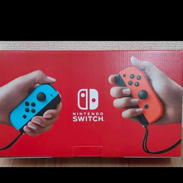 Nintendo Switch 本体 ニンテンドースイッチ ネオンブルー 新型グレー