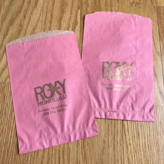 ロキシー(Roxy)のロキシー　ホノルル　ショップ袋　2枚(ショップ袋)
