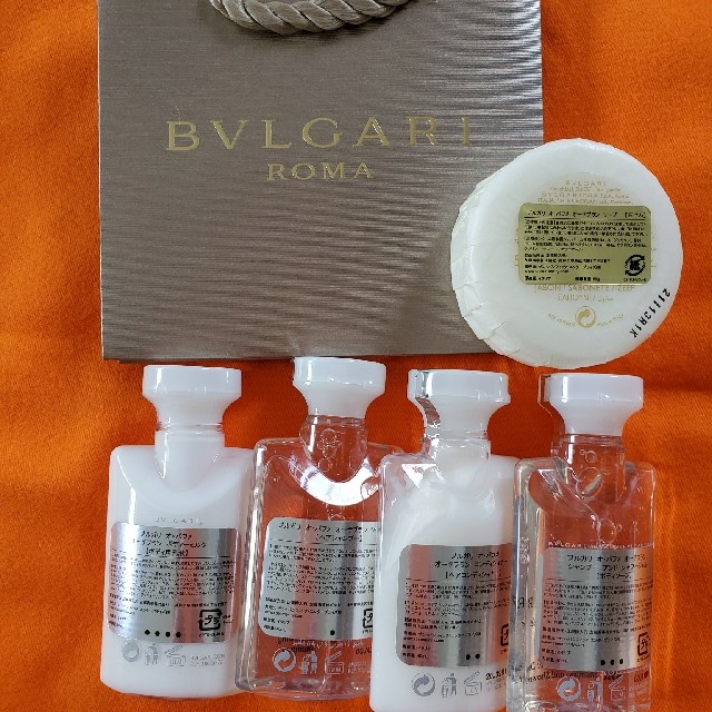 BVLGARI(ブルガリ)の❇️BVLGARI　アメニティ コスメ/美容のキット/セット(サンプル/トライアルキット)の商品写真