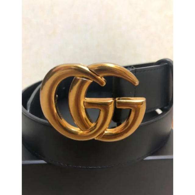 Gucci(グッチ)の即購入割引有】確実正規品伊勢丹新宿メンズ店購入 GUCCI GG MARMONT メンズのファッション小物(ベルト)の商品写真